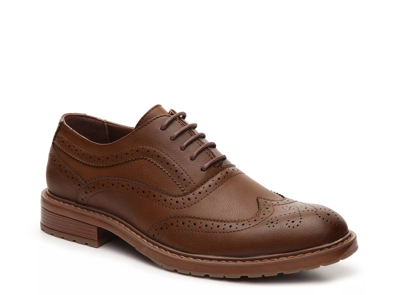 perry ellis wingtip shoes