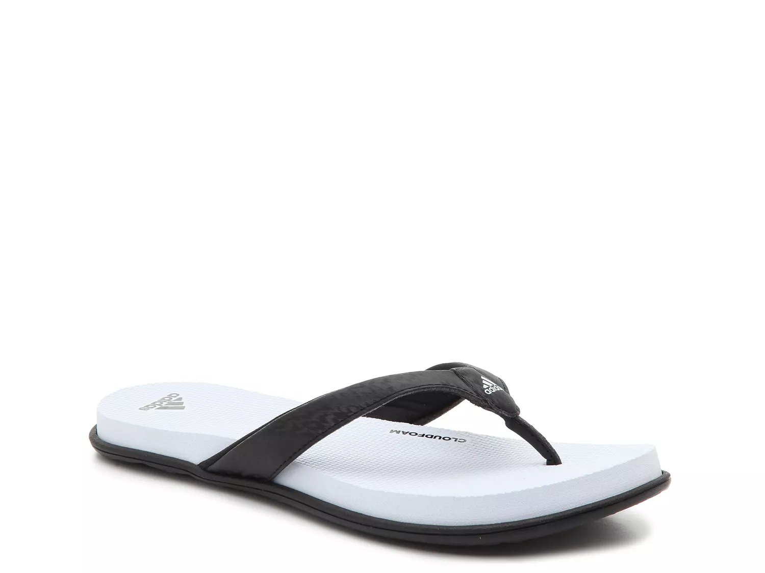 adidas cloudfoam flip flops ladies