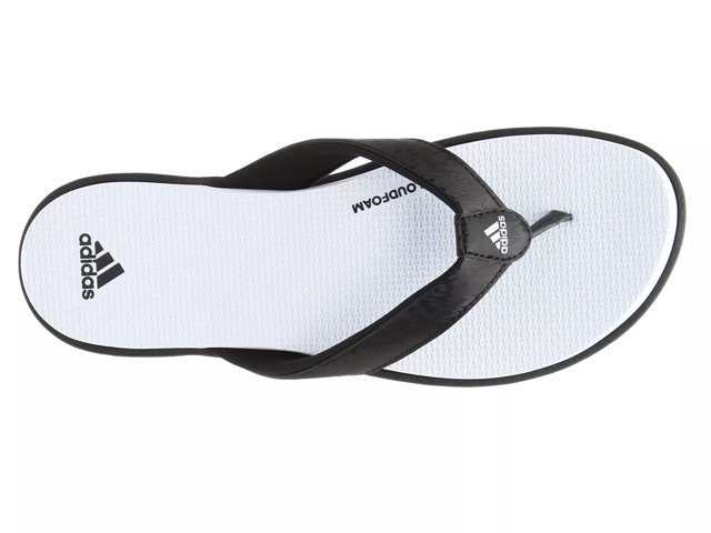 Adidas cloudfoam flip flops new arrivals