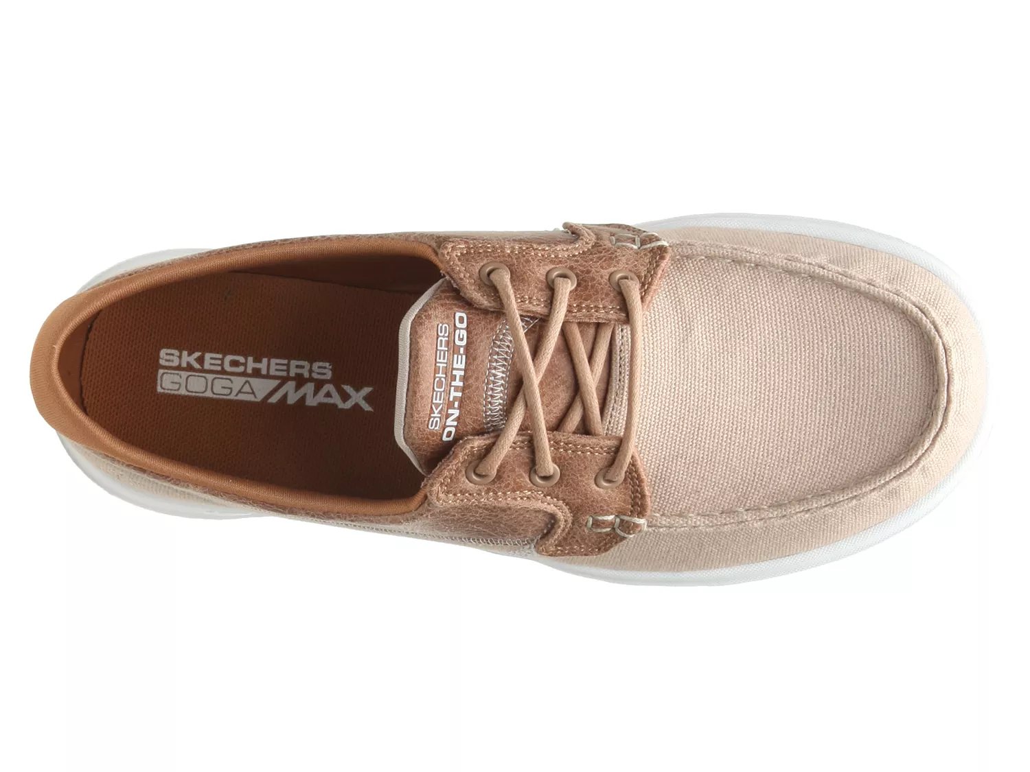 skechers goga max boat shoes