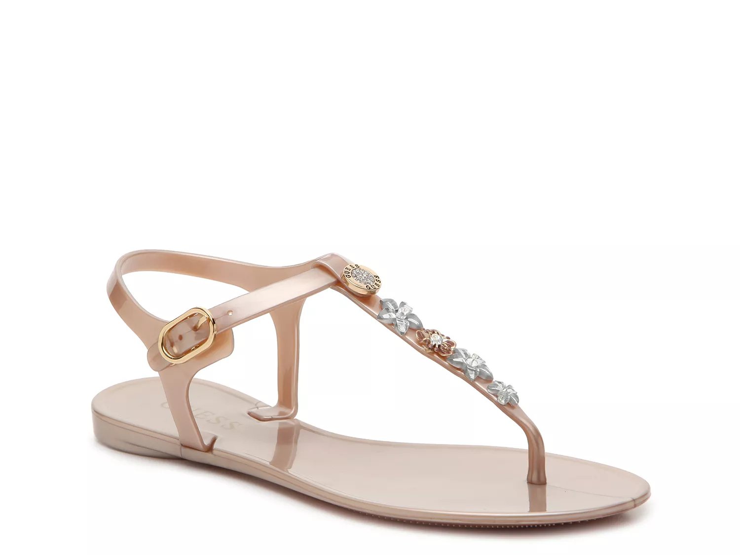 guess addison flat sandal