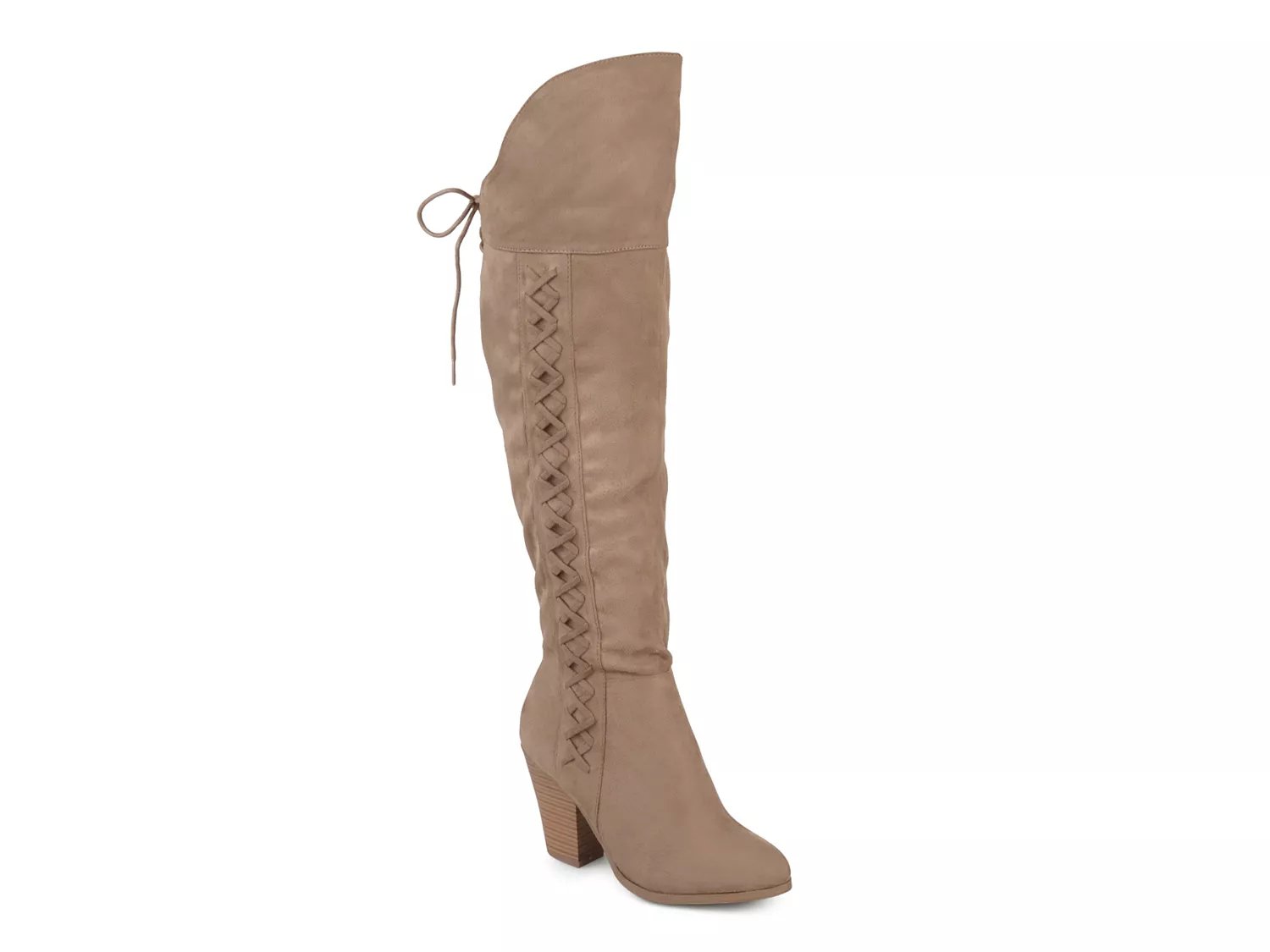 journee collection kane wide calf over the knee boot