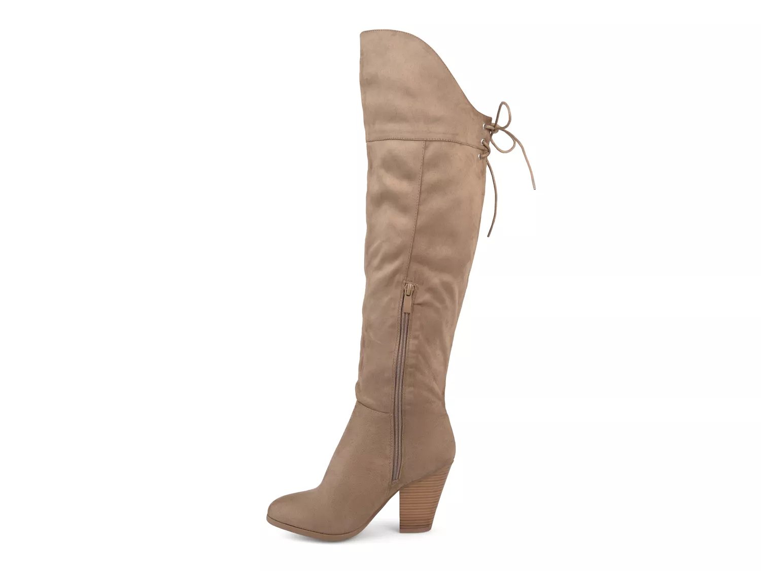 over the knee boot for wide calf