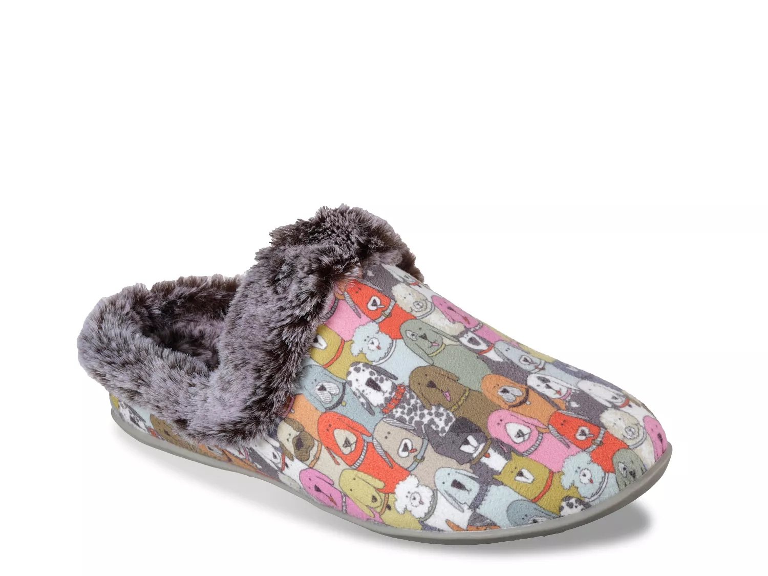 skechers bobs wag party clog slipper