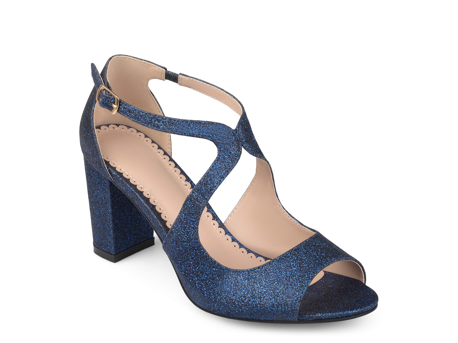 dsw blue heels