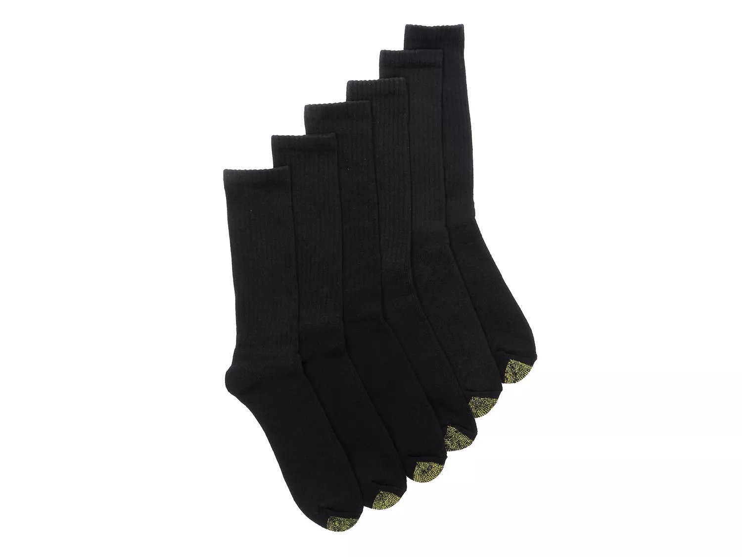 Gold Toe Harrington Men's Crew Socks 6 Pack Free Shipping DSW