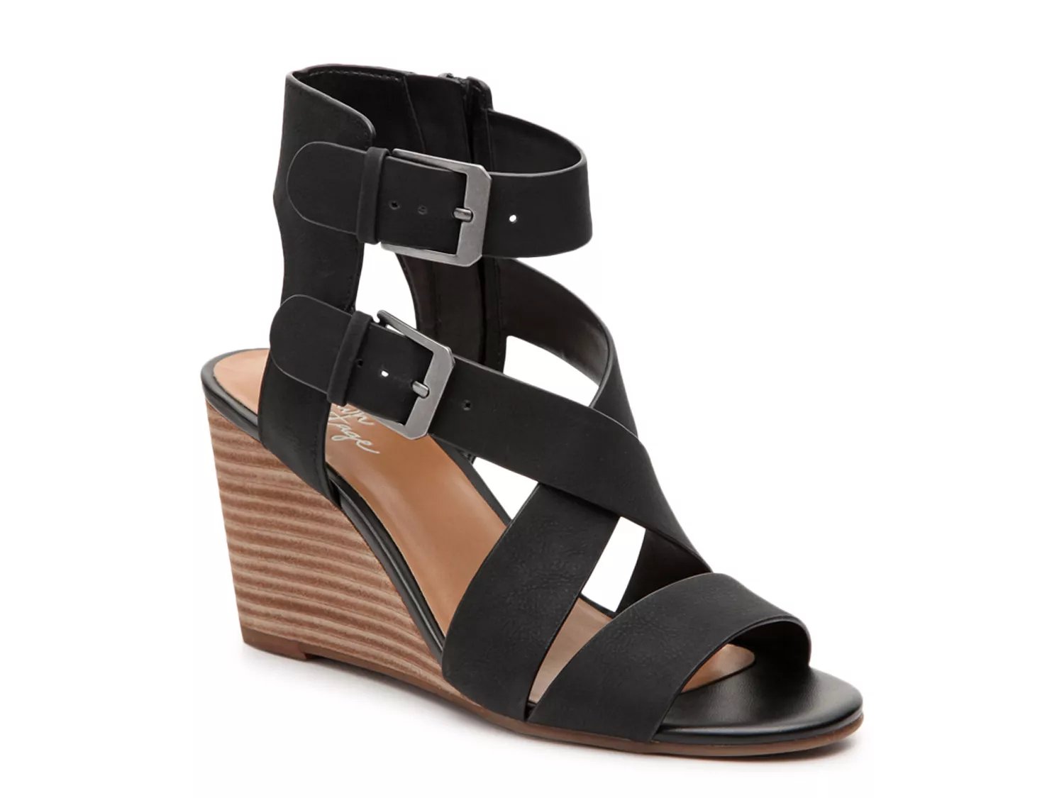 crown vintage wedges