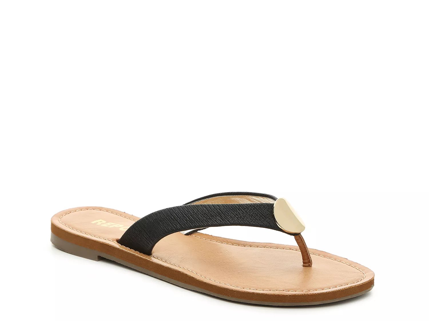 report seville flat sandal