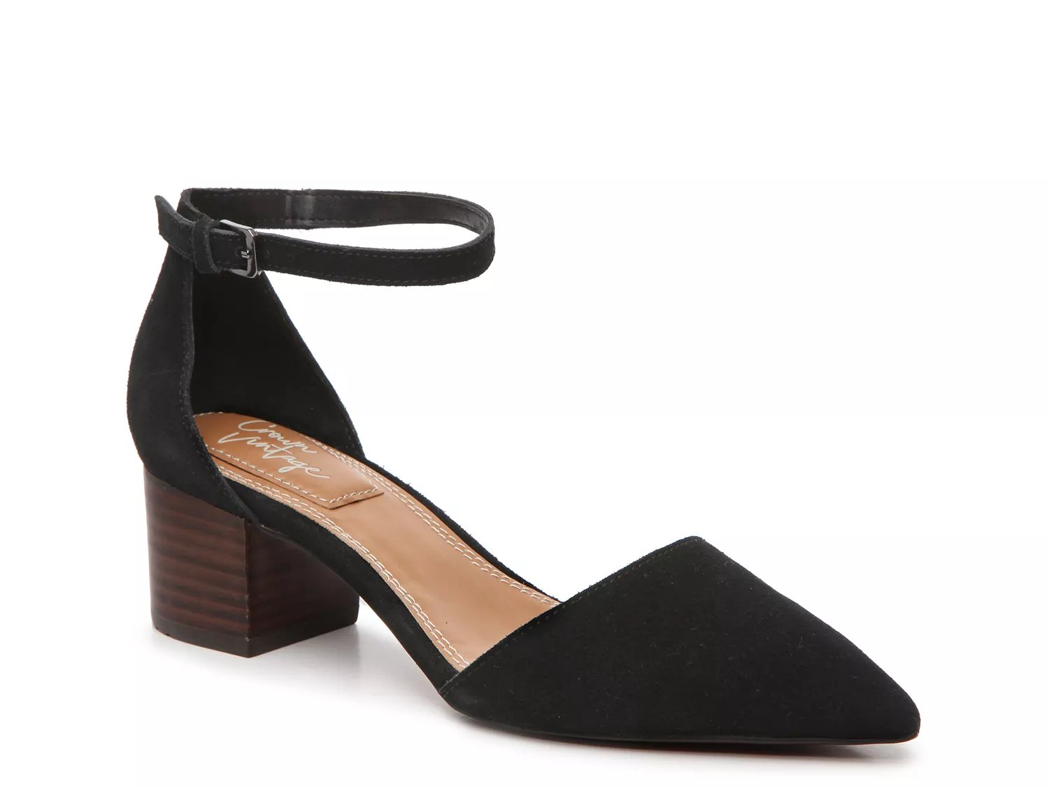 dsw low heel pumps