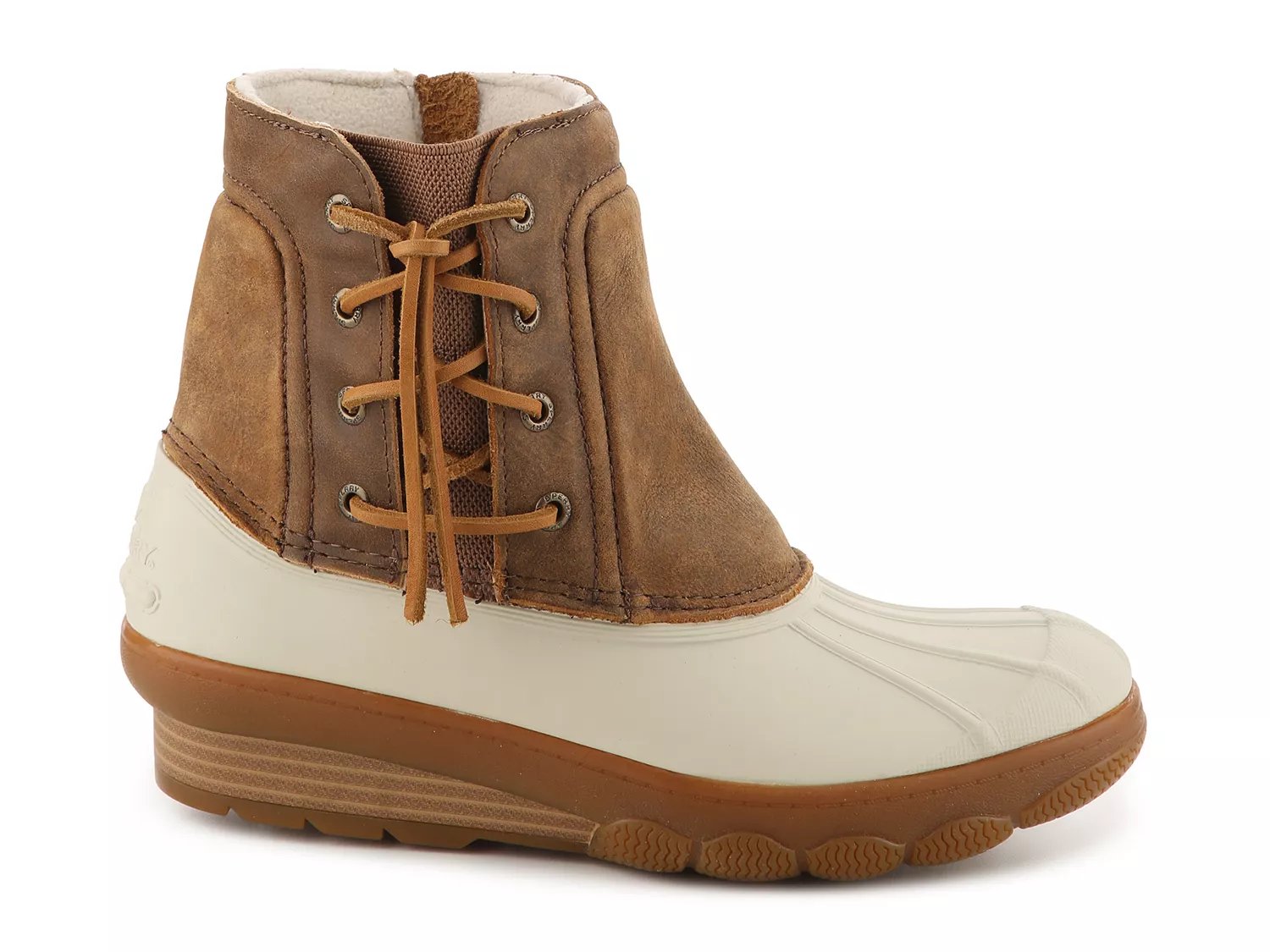 sperry saltwater wedge spray duckboot