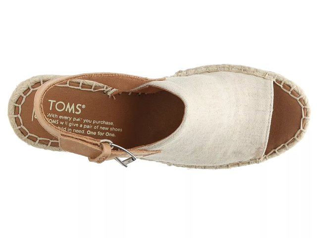 TOMS Monica Espadrille Wedge Sandal Women s