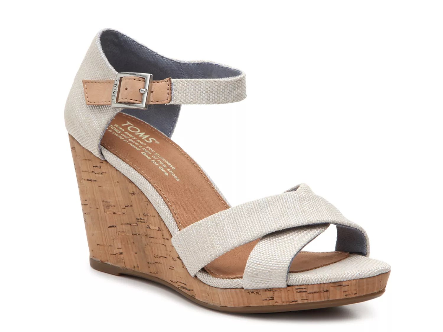 toms sienna cork wedge sandal