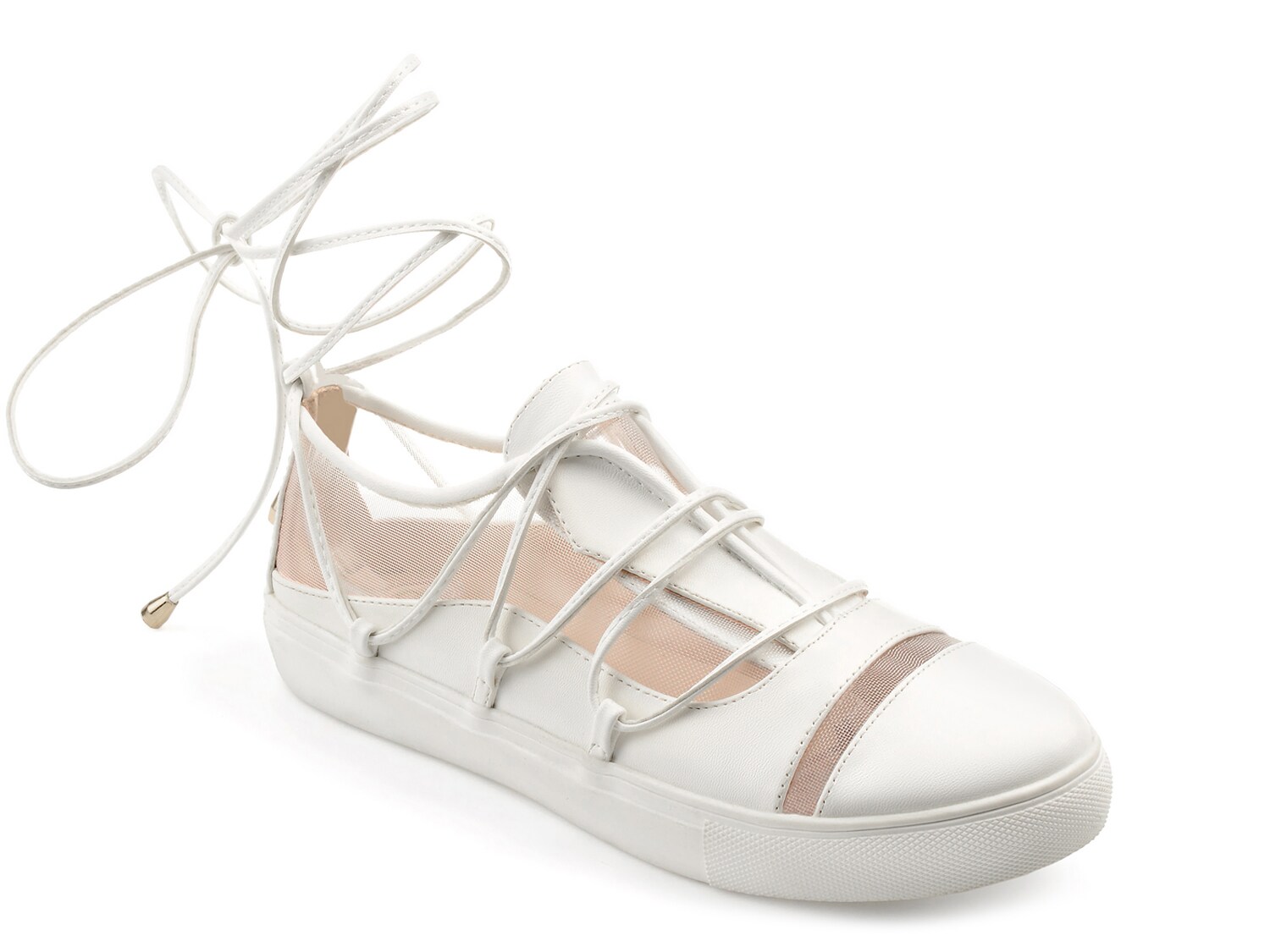 dsw lace up flats