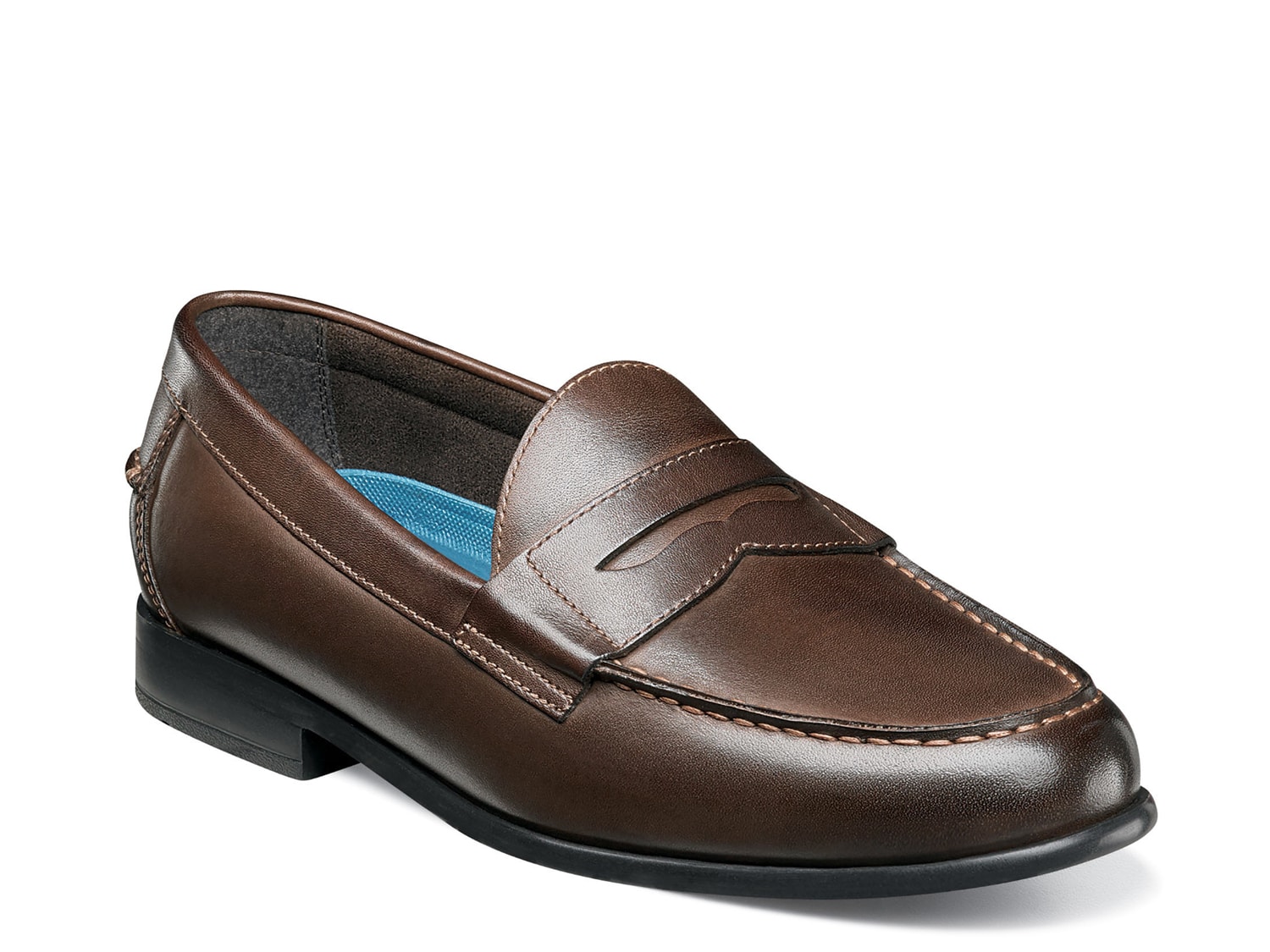 dsw brown loafers