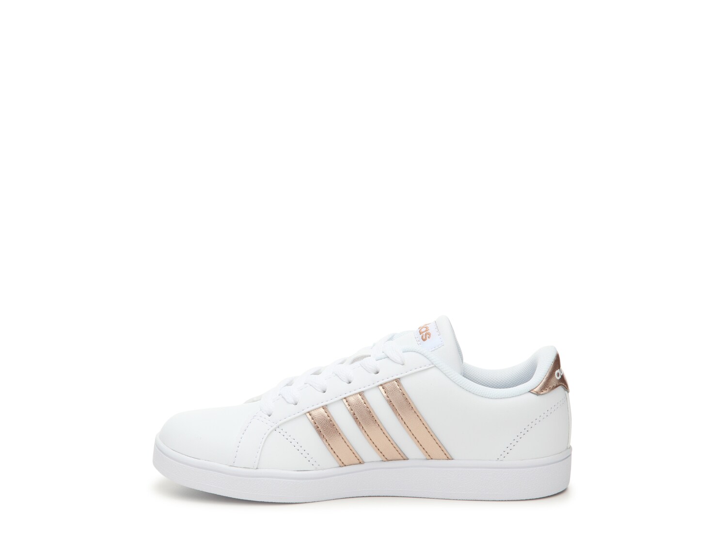 adidas baseline youth sneaker rose gold