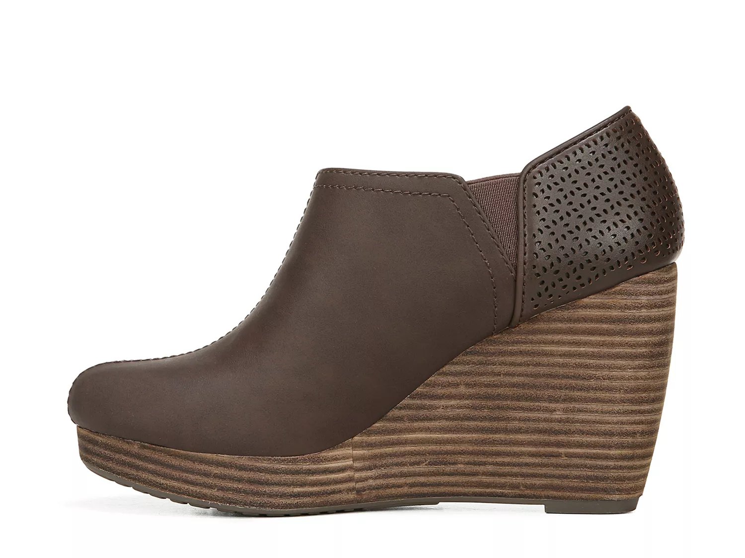 dr scholl's harlow wedge bootie