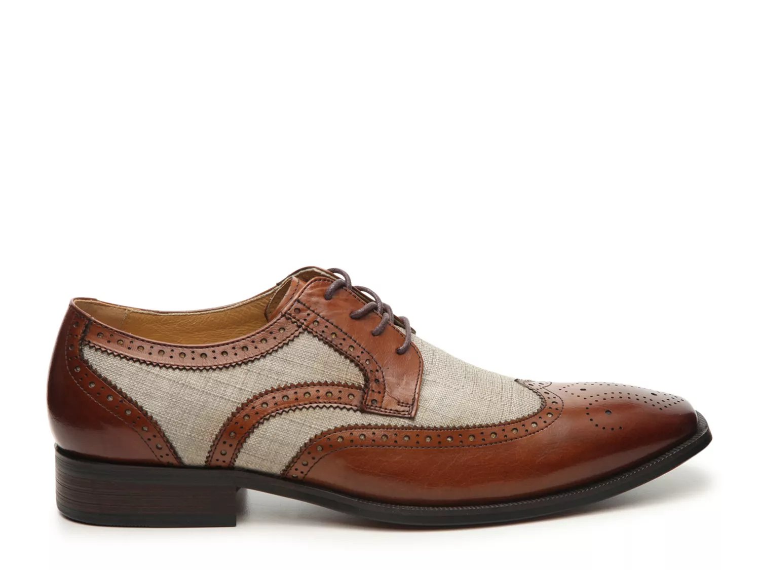 stacy adams men's kemper wingtip oxfords