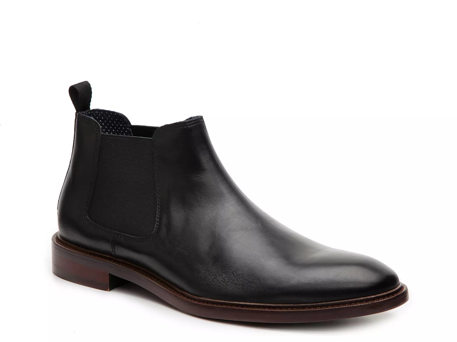 aston grey chelsea boots