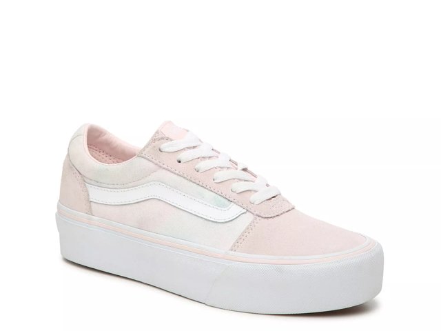 Hot pink platform vans 2025