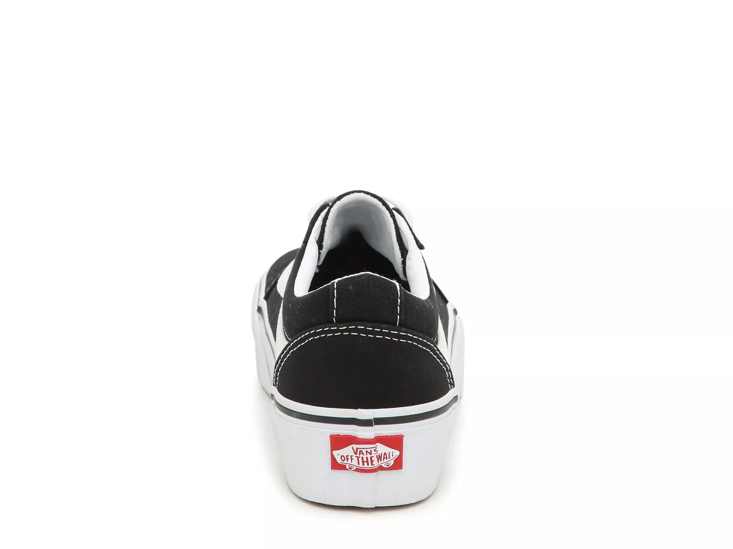 platform vans dsw