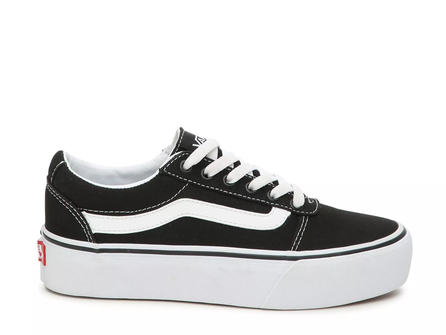 vans platform height