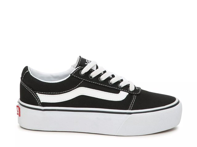 vans ward platform sneaker