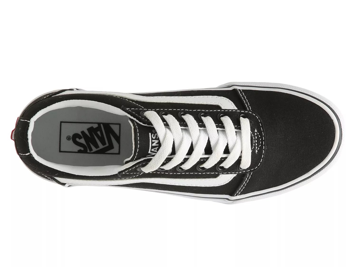platform vans dsw