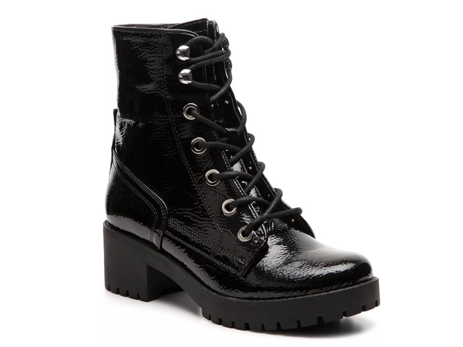 steve madden georgie combat boot