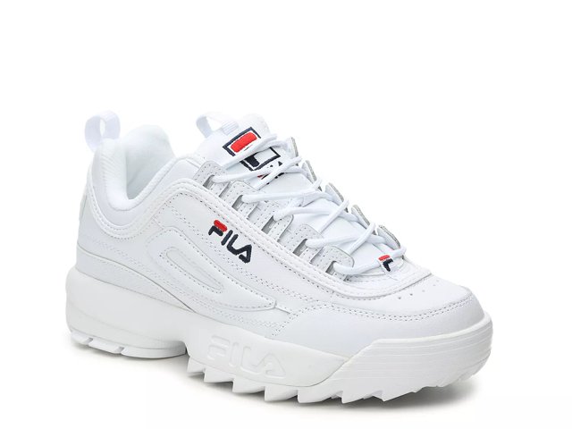 visual pantalla Arena Fila Disruptor II Premium Sneaker - Women's - Free Shipping | DSW