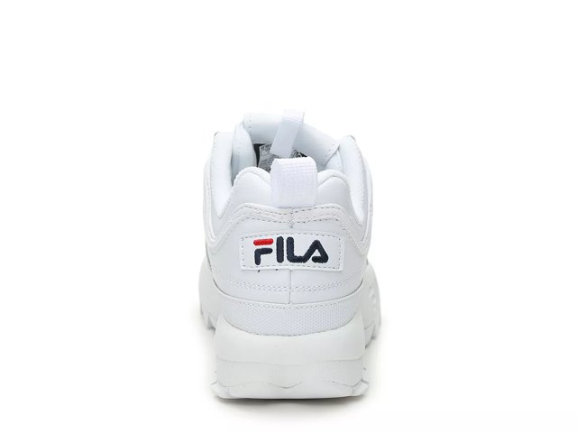 Fila Disruptor 2 Premium Shoes Women's Size 7 White Chunky Sneaker 