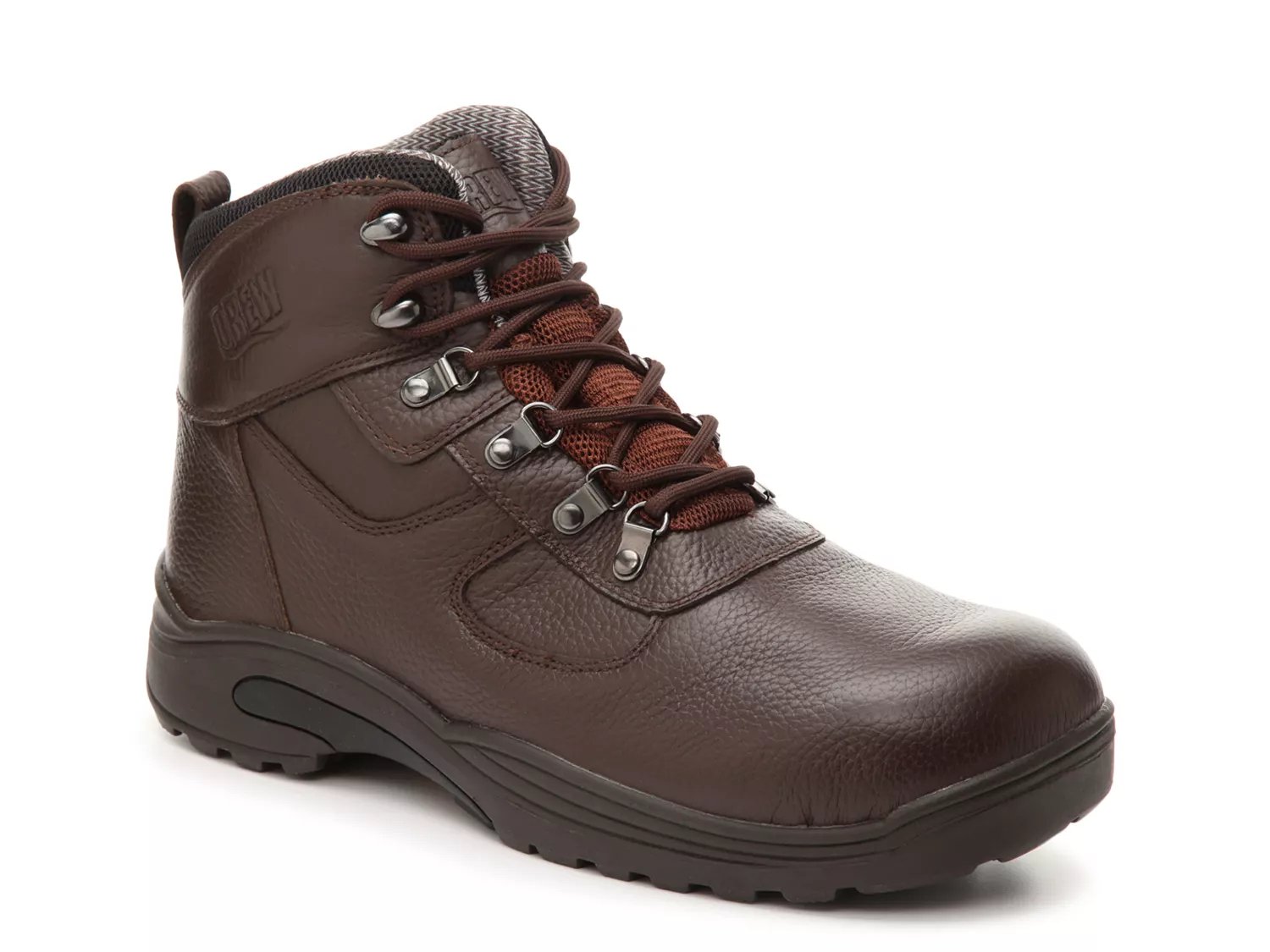 Drew Extra Extra Wide Width Rockfort Work Boot | Men's | Dark Brown | Size 8 | Boots | Lace-Up