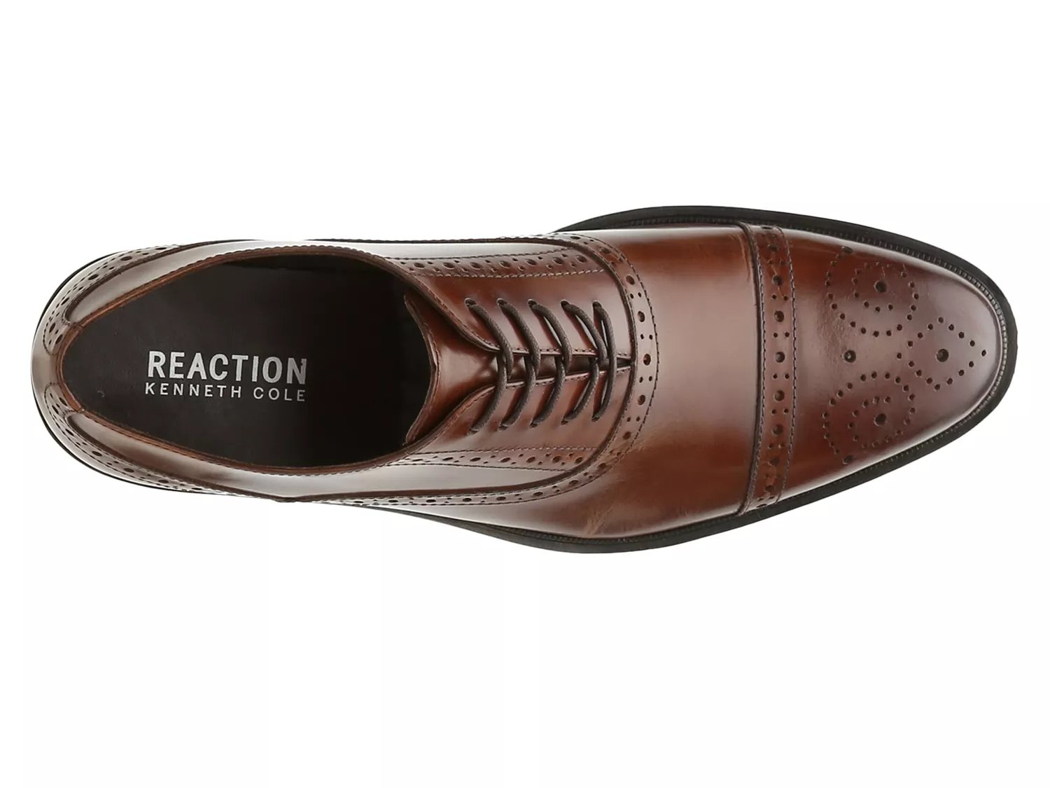 kenneth cole reaction leather cap toe oxford