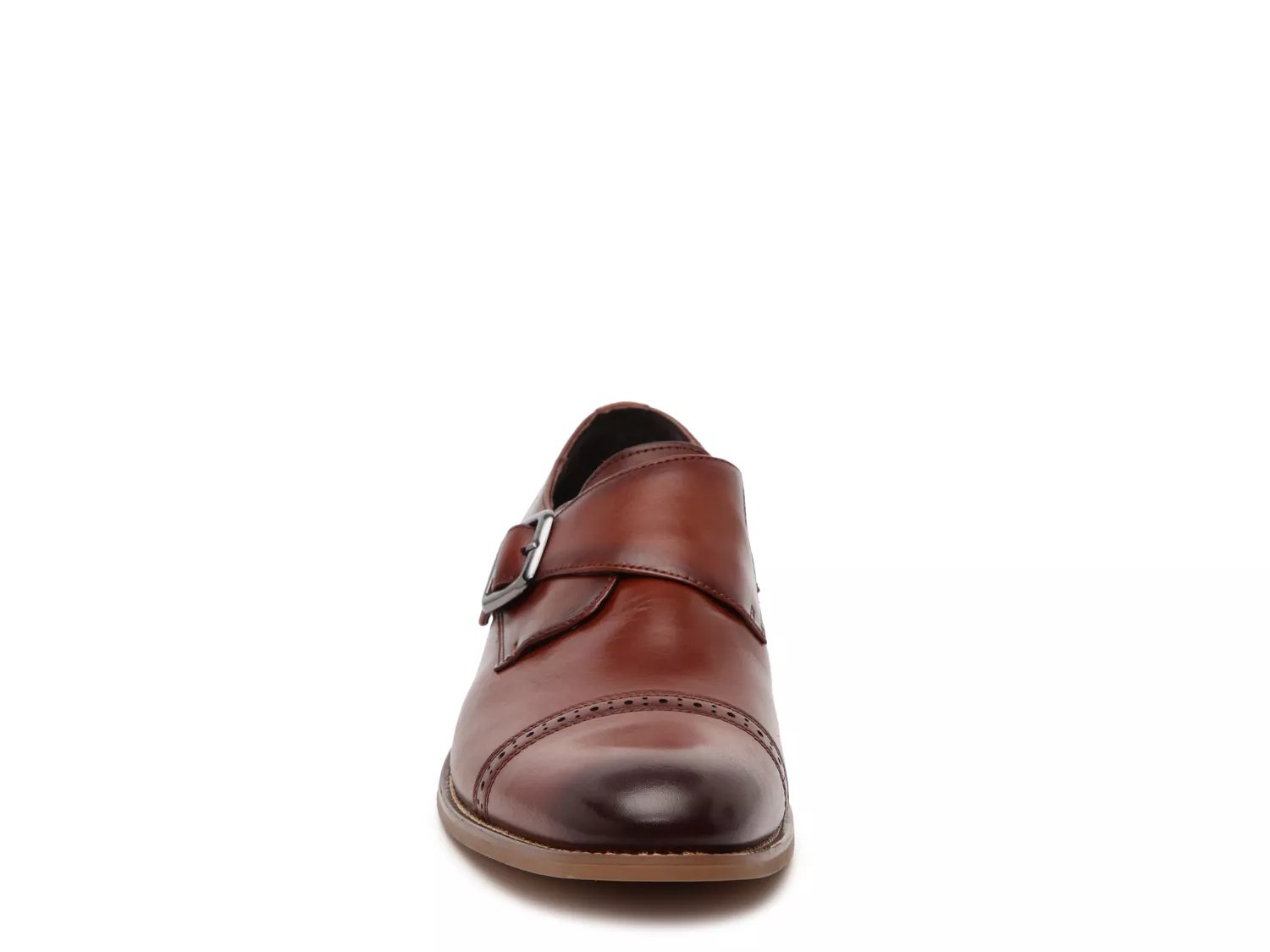 stacy adams single monk strap shoes