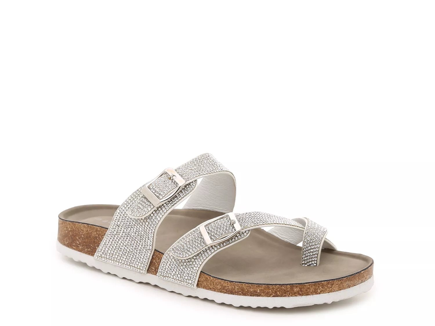 dsw silver sneakers