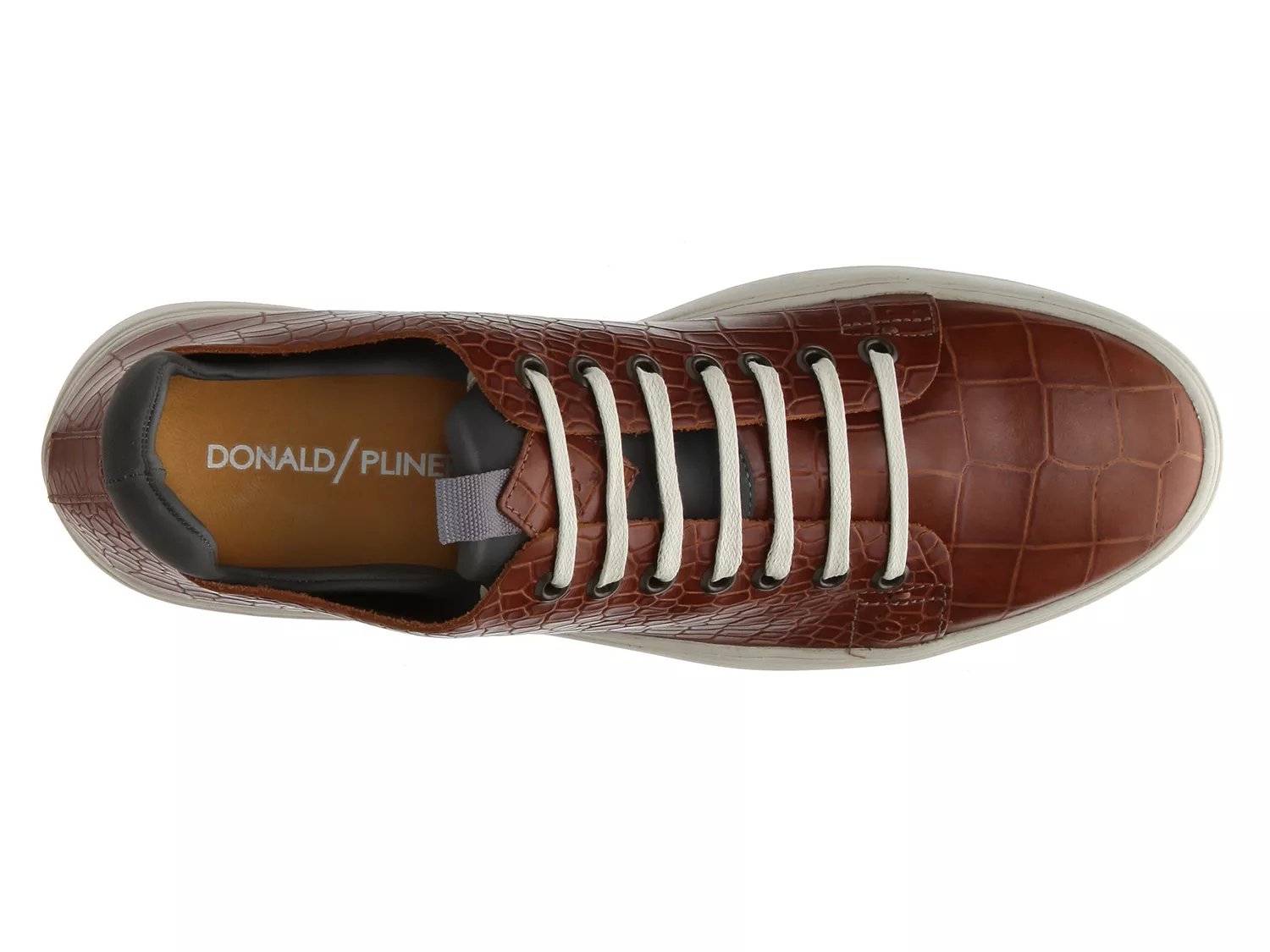donald pliner alan leather sneaker