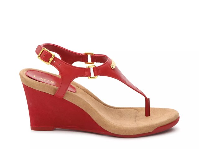 Lauren Ralph Lauren Nikki Wedge Sandal Dsw