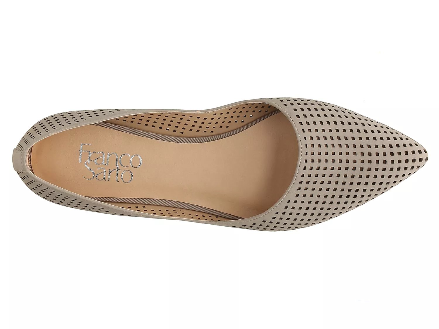 franco sarto perforated flats