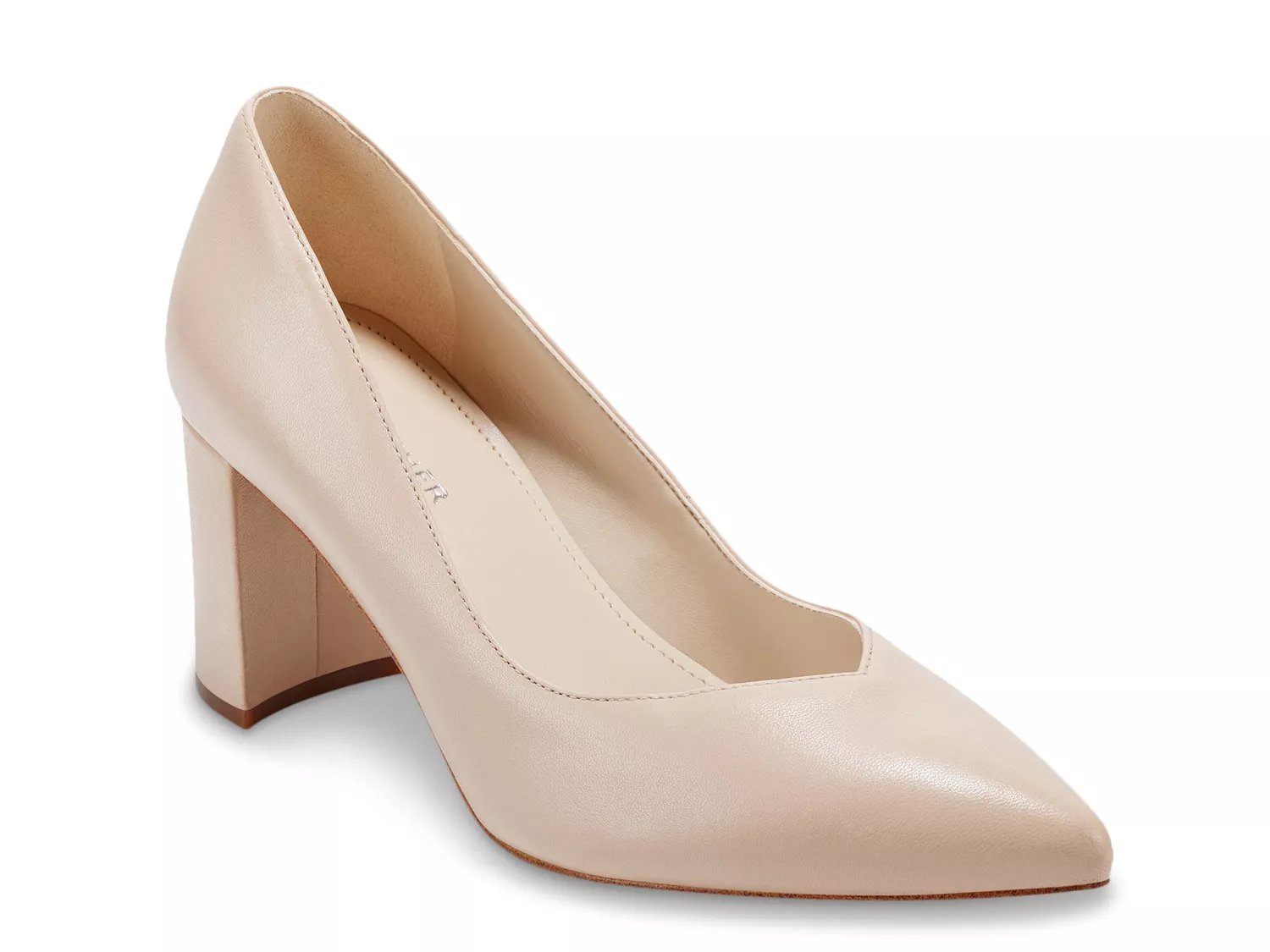 dsw block heel pump