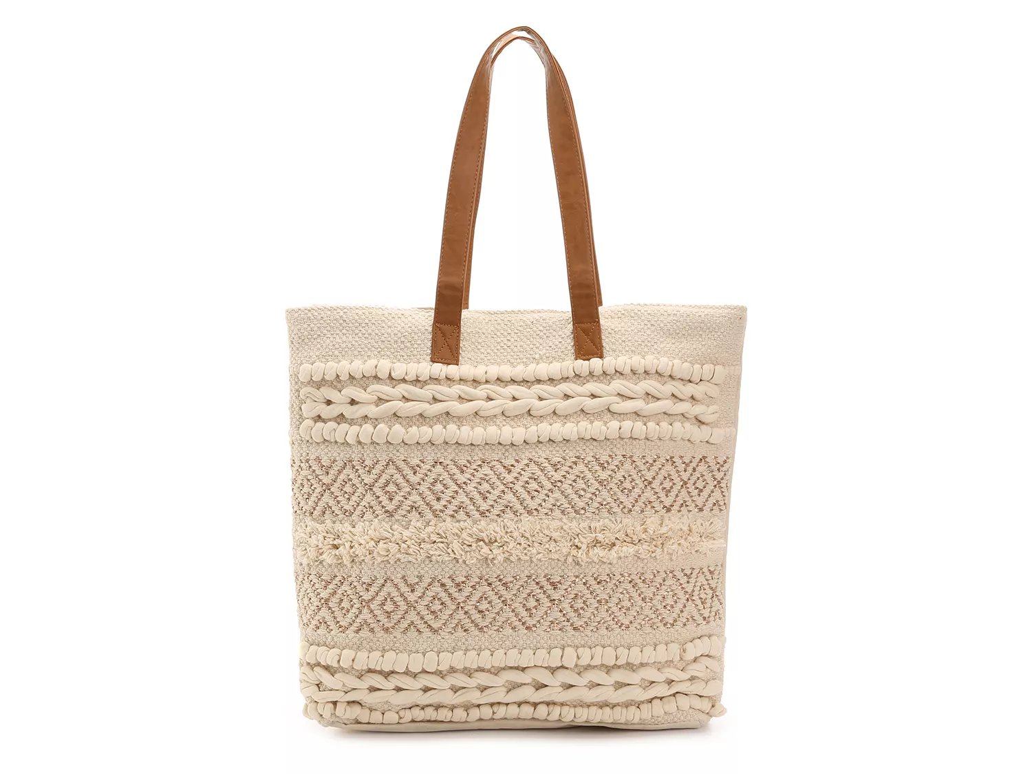 Straw Studios Natural Canvas Tote Free Shipping DSW