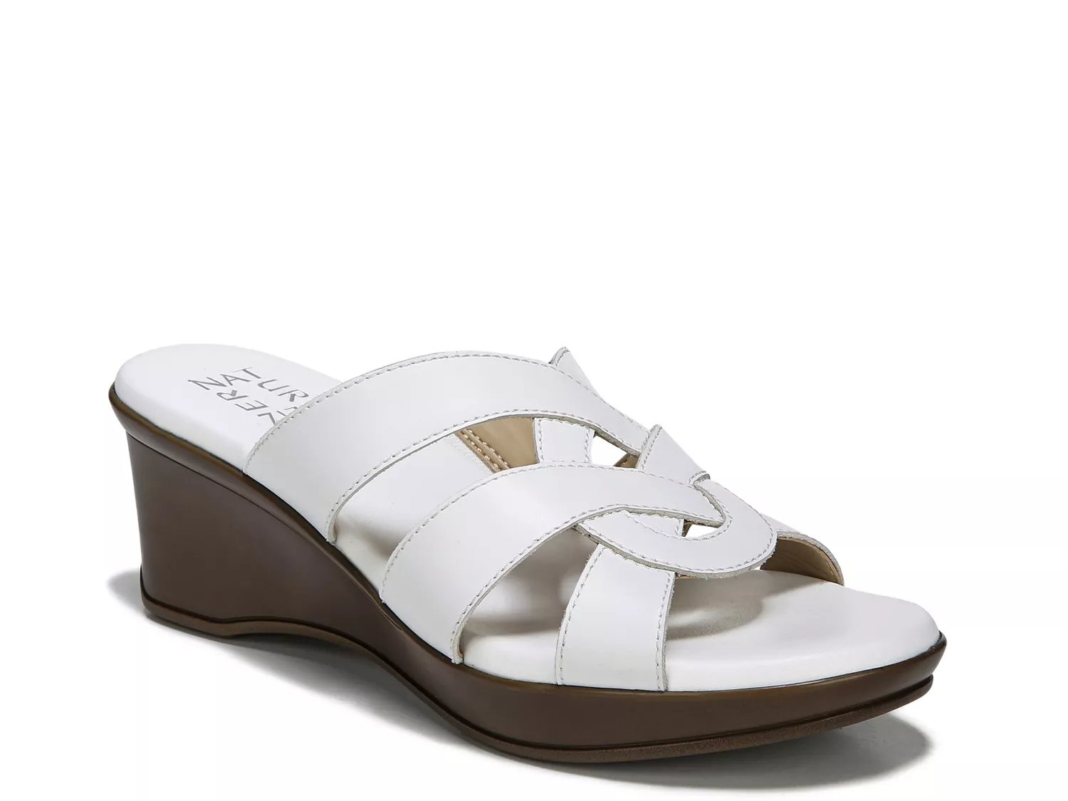 naturalizer violet wedge sandal