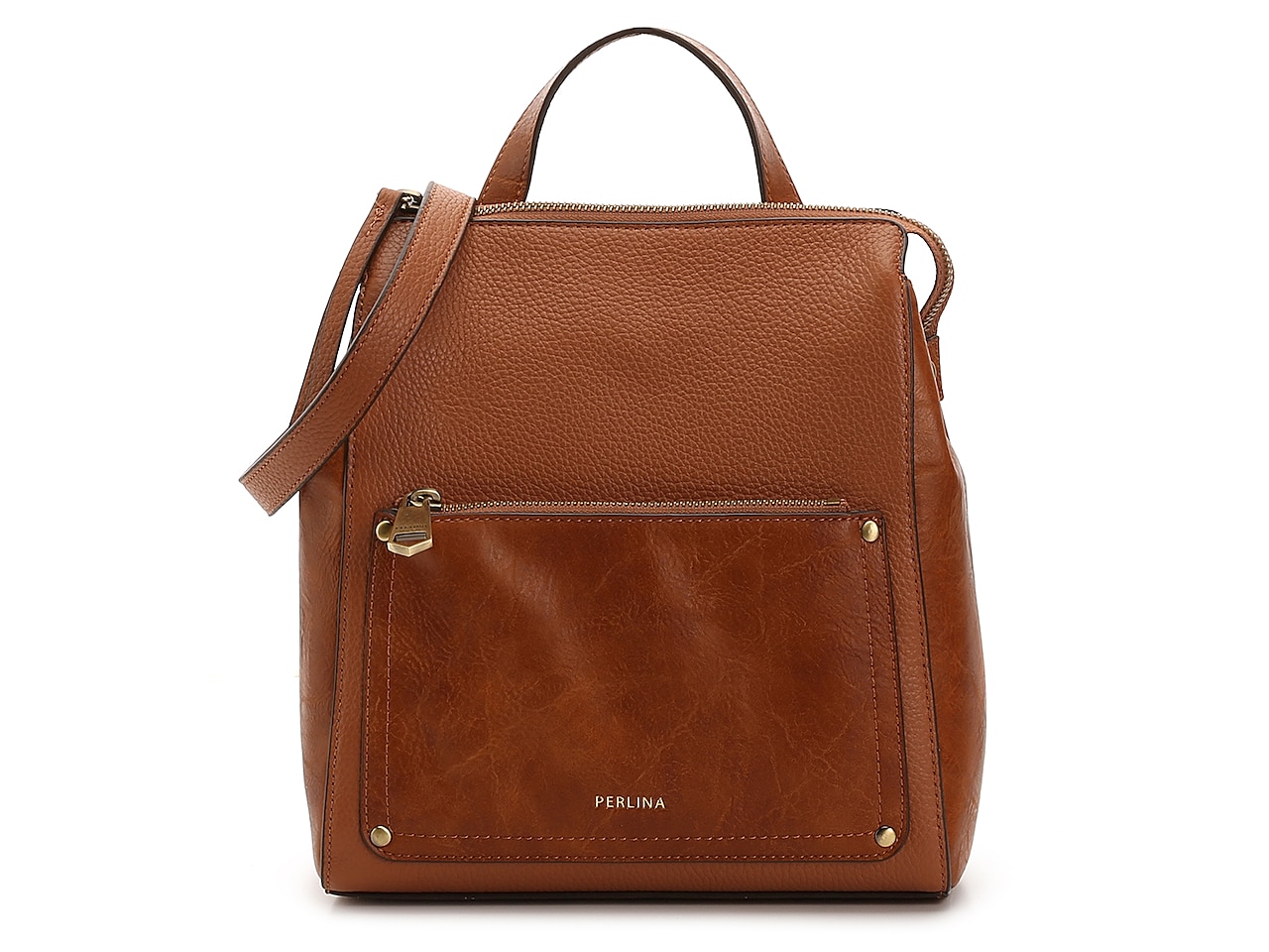 Perlina Judi Leather Convertible Backpack | DSW