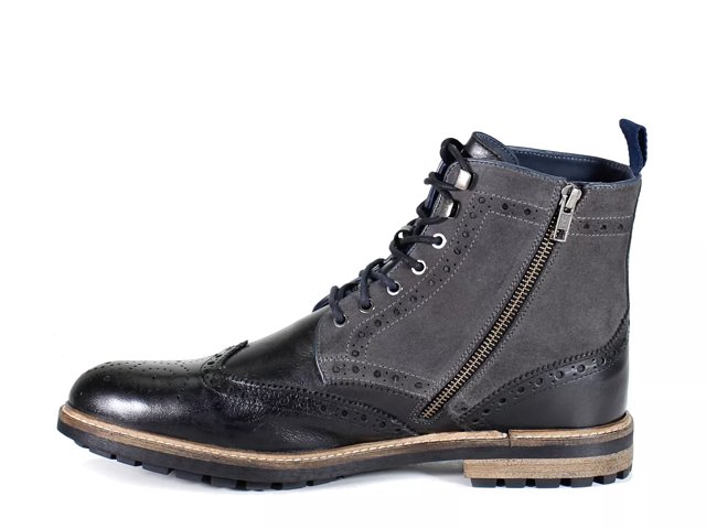Wingtip discount work boots