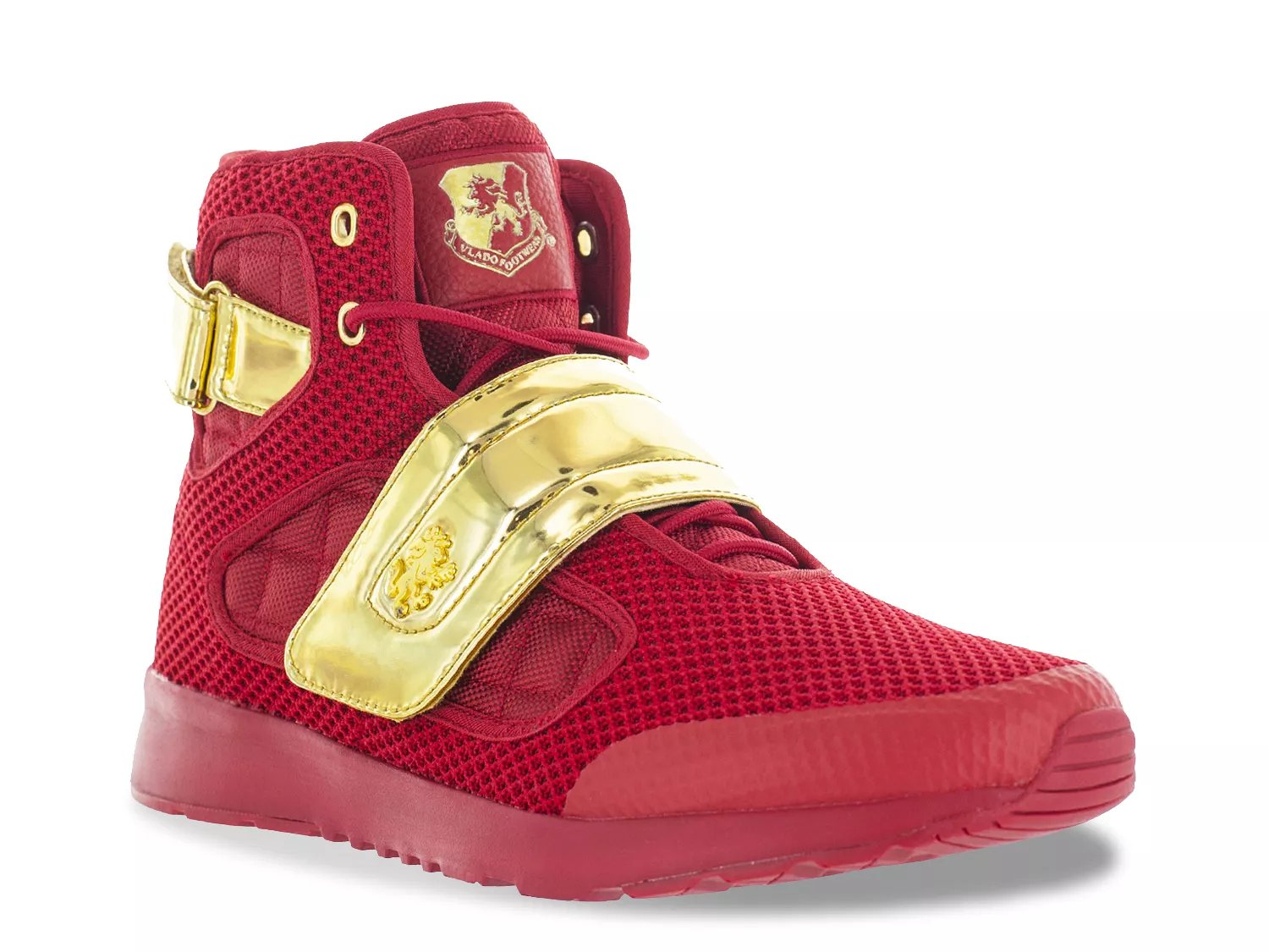 red high top shoes