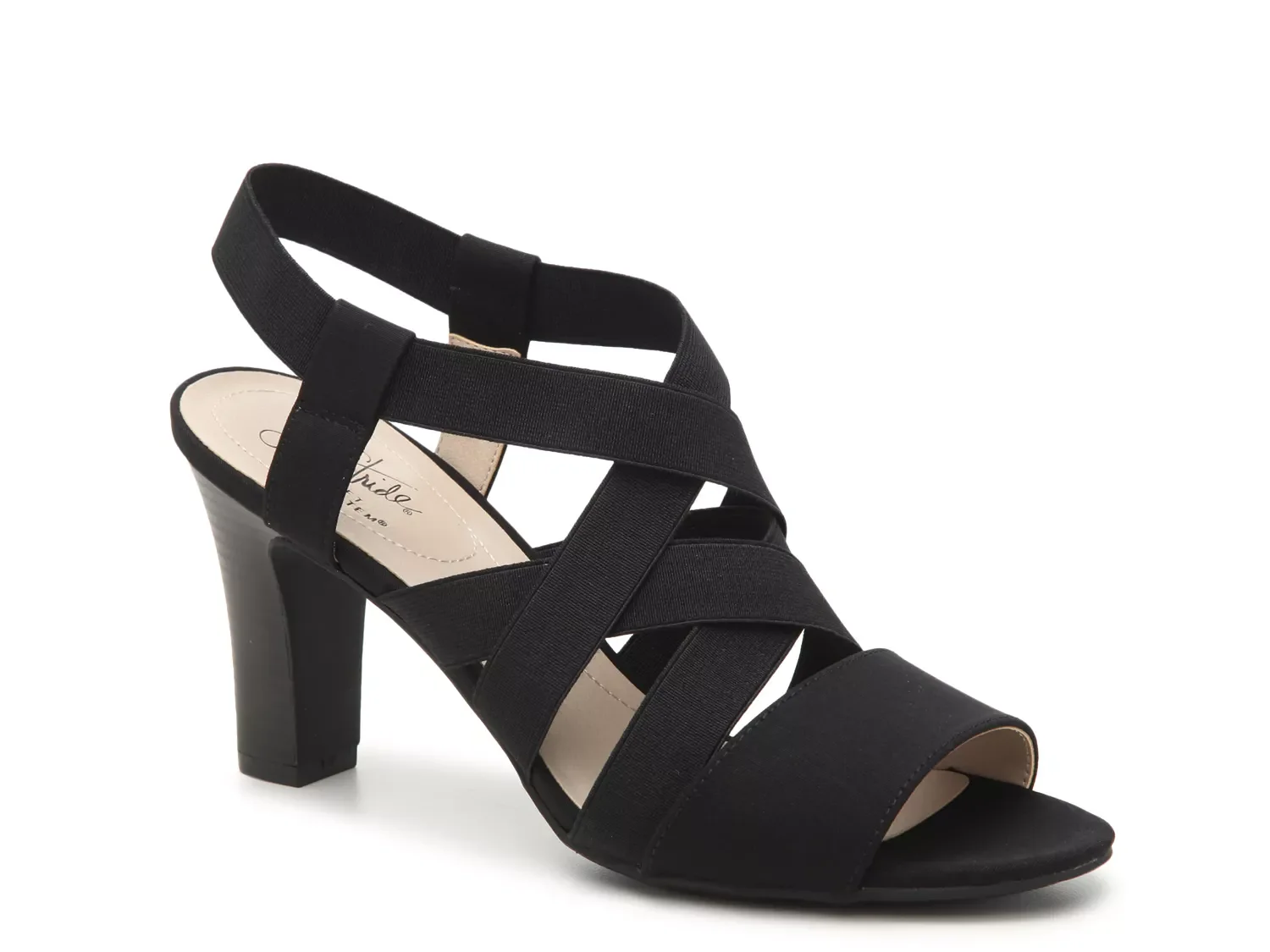 Lifestride soft system black on sale heels