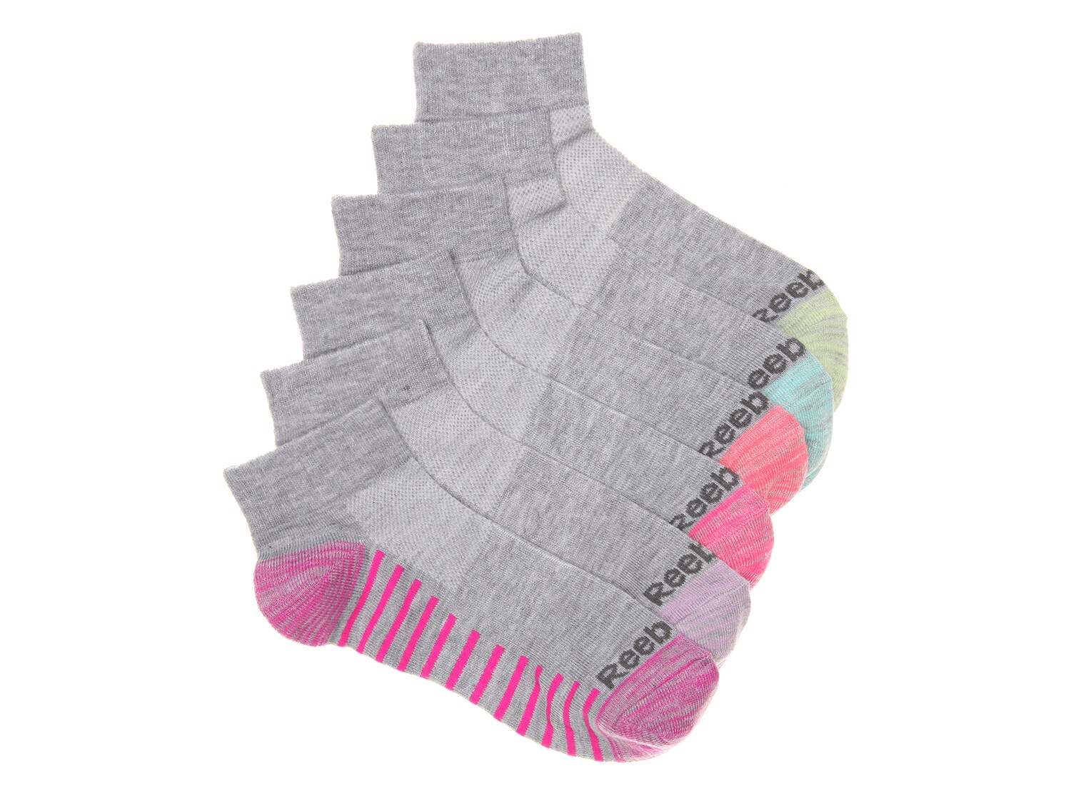reebok women's quarter socks