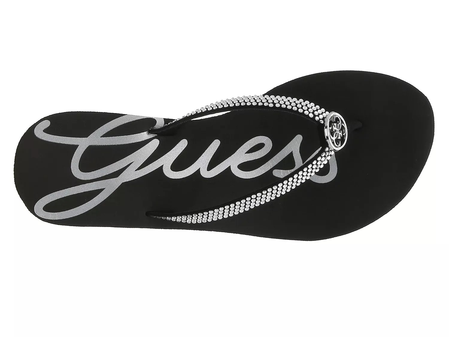guess wedge thongs