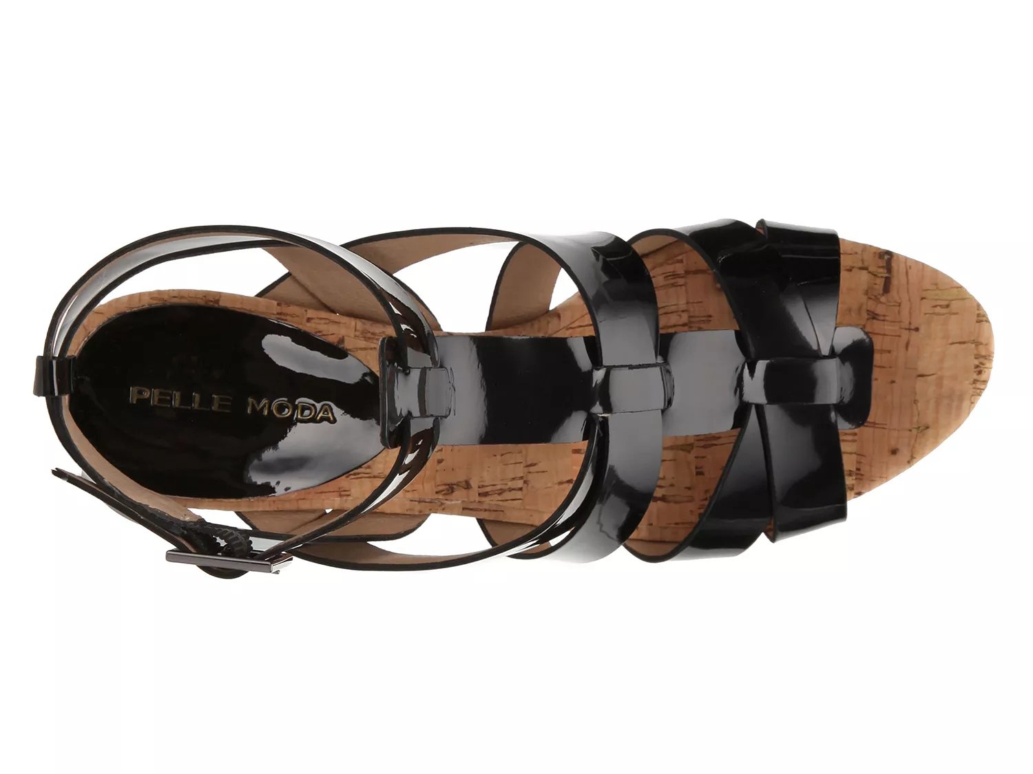 moda in pelle rivel wedge sandal