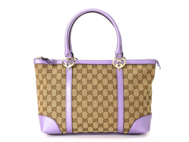 Gucci Vintage Luxury Lovely Heart Shaped Interlocking G Tote