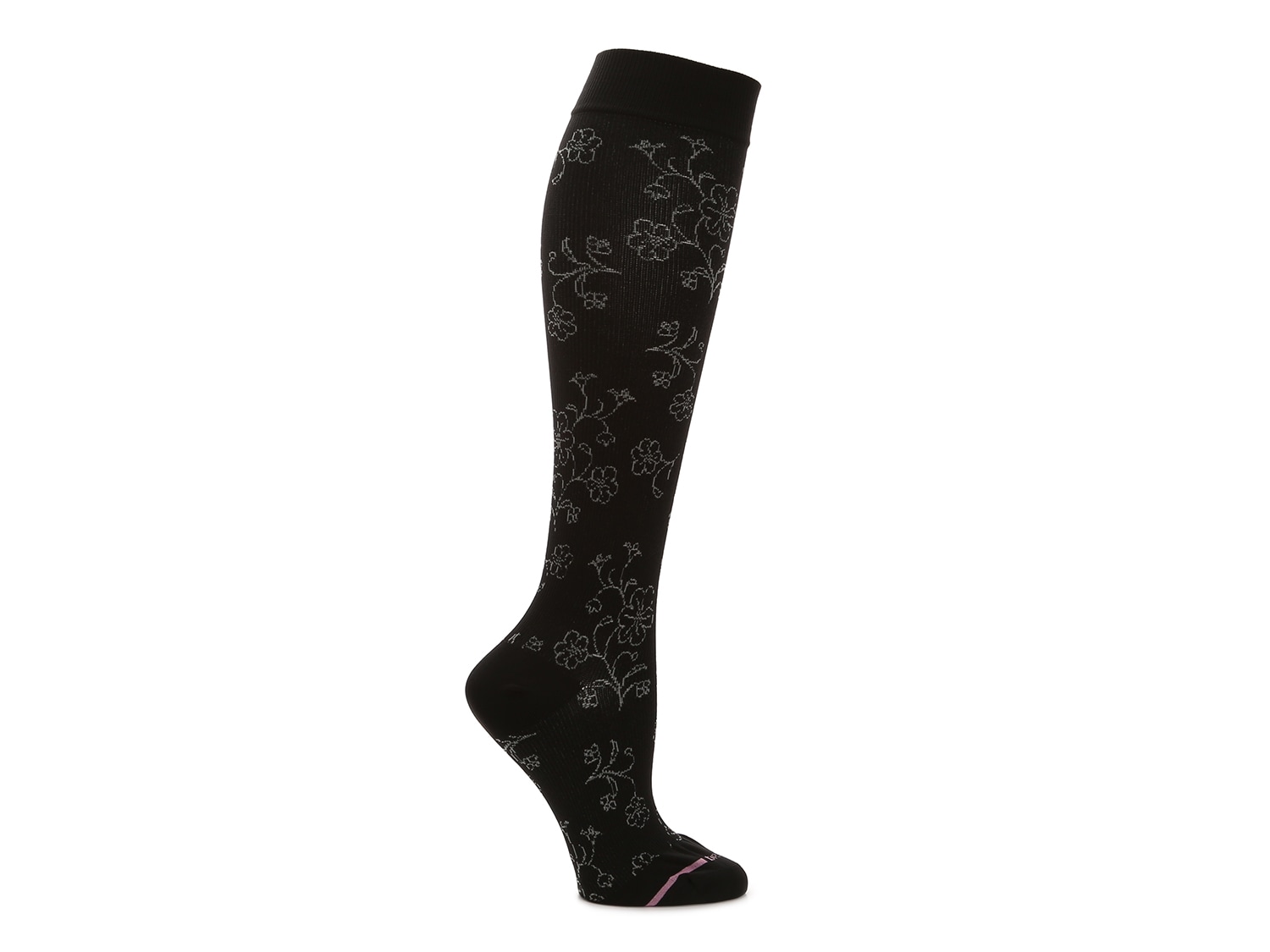 Dr. Motion Floral Women's Compression Knee Socks | DSW