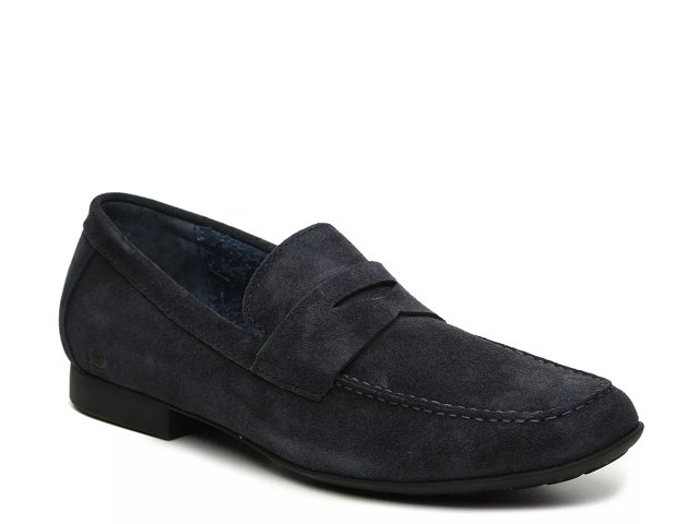 born penny loafer mule